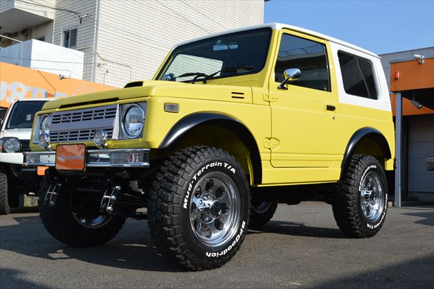 平成７年式ＪＡ１１Vのカスタム車が入庫しました。ブロンコLOOKのオートマチック車です。